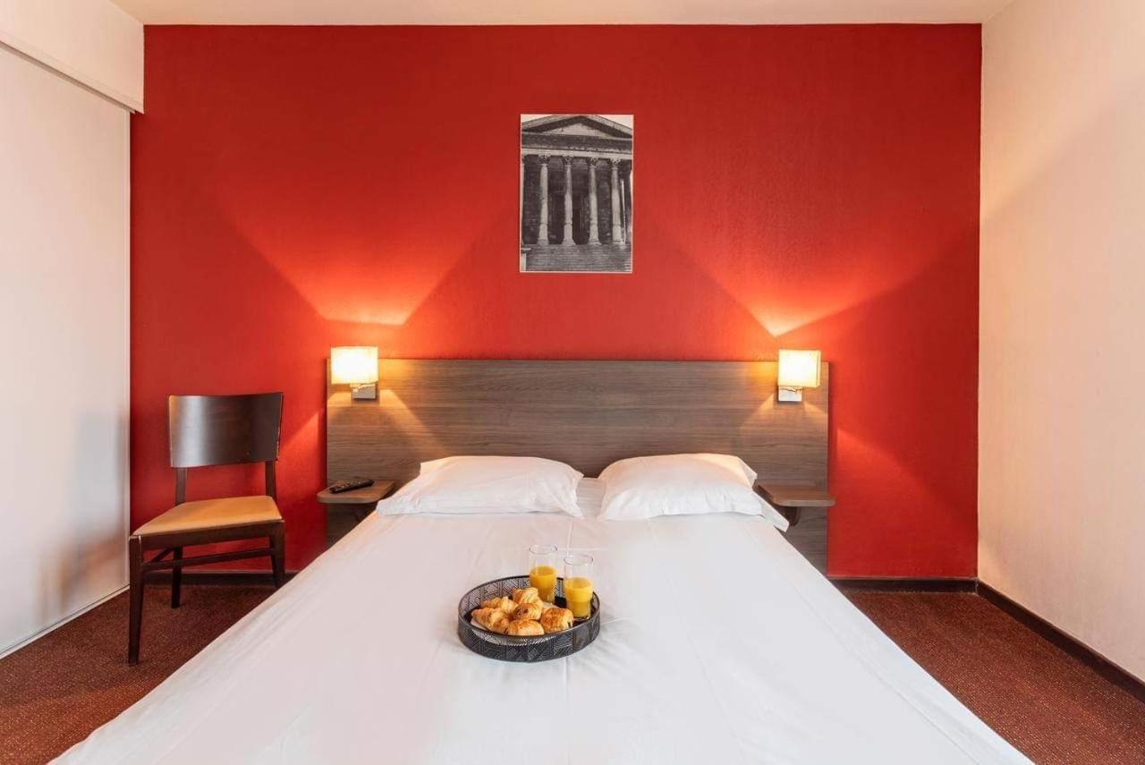 Studio Privatif Dans Hotel Residence Nimes Gare Buitenkant foto